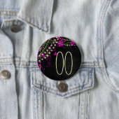 16e 18e 21e 30e 40e 50e zestigste 70e verjaardag ronde button 7,6 cm (In situ)