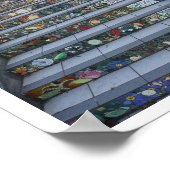 16e Avenue Tiled Stappen #2-2 Poster (Hoek)