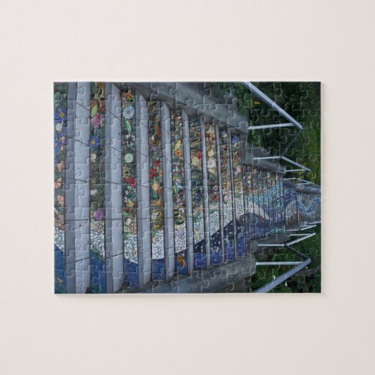 16e Avenue Tiled Stappen #2 Jigzaag Puzzle Legpuzzel (Horizontaal)