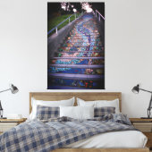 16e Avenue Tiled Stappen #3 Canvas (Insitu (Slaapkamer))