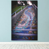 16e Avenue Tiled Stappen #3 Canvas Afdruk (Insitu (Houten vloer))