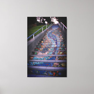 16e Avenue Tiled Stappen #3 Canvas Afdruk
