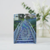 16e Avenue Tiled Stappen #5 Briefkaart (Staand voorkant)