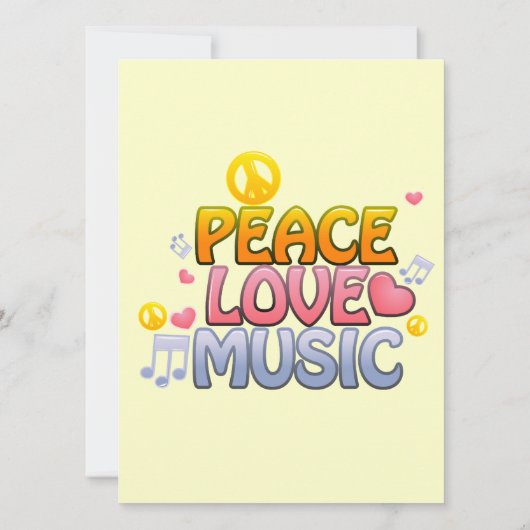 16e Birthday rock nodigcard. Kaart (Achterkant)