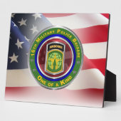 16e brigade van de militaire politie (AIRBORNE) Fotoplaat (Zijkant)