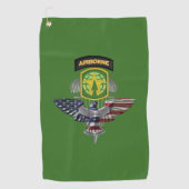 16e brigade van de militaire politie (AIRBORNE) Golfhanddoek (Voorkant)