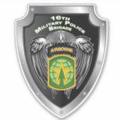 16e brigade van de militaire politie in de lucht sticker (Voorkant)