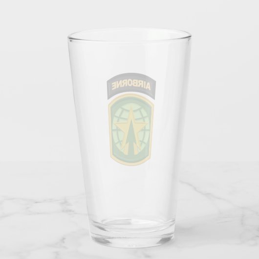 16e brigade van de militaire politie — luchtbrug glas (Achterkant)