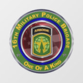 16e brigade van de militaire politie raamsticker (Vel)