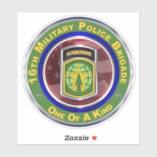 16e brigade van de militaire politie sticker (Vel)