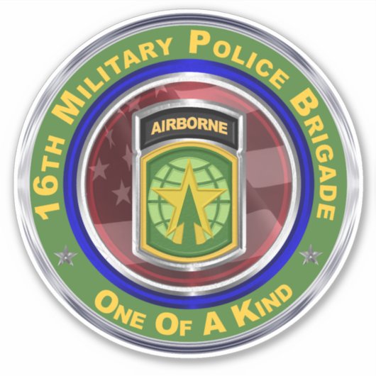 16e brigade van de militaire politie sticker (Voorkant)