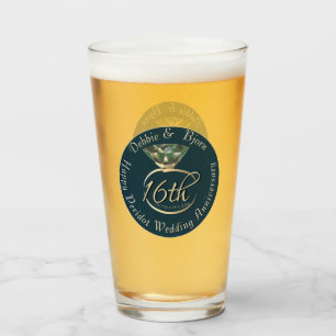 16e bruiloft Jubileum Peridot Glas