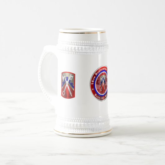 16e duurzaamheidsbrigade bierpul (Voorkant links)