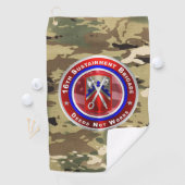 16e duurzaamheidsbrigade Golf Towel Golfhanddoek (Insitu)
