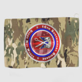 16e duurzaamheidsbrigade Golf Towel Golfhanddoek (Horizontaal)