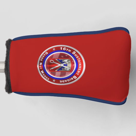 16e duurzaamheidsbrigade golfheadcover (Voorkant)