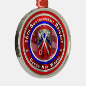 16e Duurzaamheidscommando Metalen Ornament (Rechts)