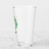 16e eeuw Celtic Knot Capital Letter D Glas (Links)