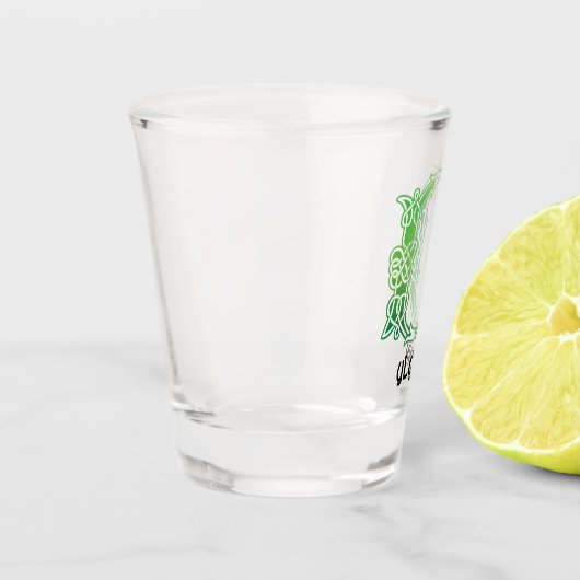 16e eeuw Celtic Knot Capital Letter D Shot Glas (Links)