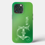 16e eeuw Celtic Knot Decorative Capital A Case-Mate iPhone Case (Achterkant)