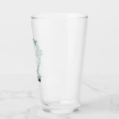 16e eeuw Celtic Knot Decorative Capital C Glas (Links)