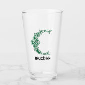 16e eeuw Celtic Knot Decorative Capital C Glas (Voorkant)