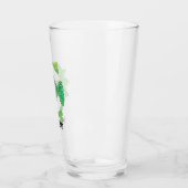 16e eeuw Celtic Knot Decorative Capital E Glas (Links)