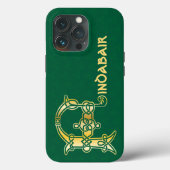 16e eeuw Celtic Knot Decorative Capital F Case-Mate iPhone Case (Achterkant)