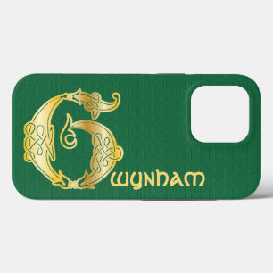 16e eeuw Celtic Knot Decorative Capital G Case-Mate iPhone Case