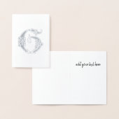 16e eeuw Celtic Knot Decorative Capital G Folie Kaarten (Display)