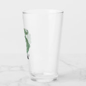 16e eeuw Celtic Knot Decorative Capital G Glas (Links)