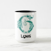 16e eeuw Celtic Knot Decorative Capital G Mok (Midden)