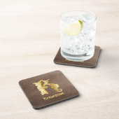 16e eeuw Celtic Knot Decorative Capital K Bier Onderzetter (Rechterzijde)