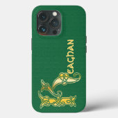 16e eeuw Celtic Knot Decorative Capital K Case-Mate iPhone Case (Achterkant)