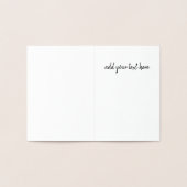 16e eeuw Celtic Knot Decorative Capital Q Folie Kaarten (Binnen)