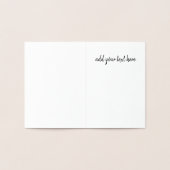 16e eeuw Celtic Knot Decorative Capital S Folie Kaarten (Binnen)