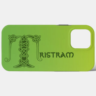 16e eeuw Celtic Knot Decorative Capital T Case-Mate iPhone Case