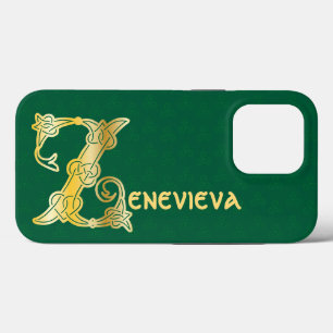 16e eeuw Celtic Knot Decorative Capital Z Case-Mate iPhone Case