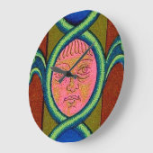 16e eeuw gevonden gezicht grote klok (Hoek)