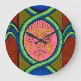 16e eeuw gevonden gezicht grote klok