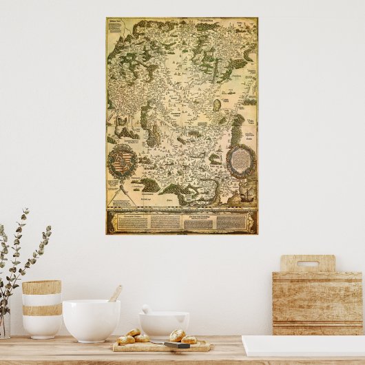 16e eeuw Hongarije Poster (Keuken)