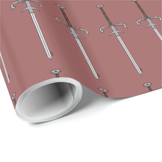 16e eeuw Learing/Processioneel zwaard Cadeaupapier (Rol Hoek)