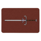 16e eeuw Learing/Processioneel zwaard Magneet (Horizontaal)