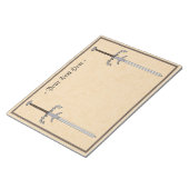 16e eeuw Learing/Processioneel zwaard Notitieblok (Schuin)