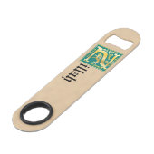 16e eeuw Mythic Creatures Decorative Capital Z Speed Flessenopener (Voorkant Gekanteld)