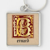 16e eeuw Mythische creaties Decoratief Kapitaal B Sleutelhanger (Voorkant)