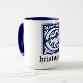 16e eeuw Mythische creaties Decoratief Kapitaal C Mok (Voorkant links)