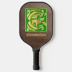 16e eeuw Mythische creaties Decoratief Kapitaal C Pickleball Paddle
