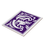 16e eeuw Mythische creaties Decoratief Kapitaal C Tegeltje (Zijkant)