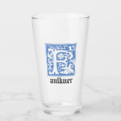 16e eeuw Mythische creaties Decoratief Kapitaal F Glas (Voorkant)